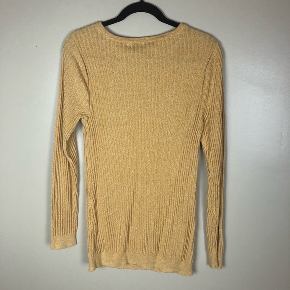 Torrid Yellow Gold Long Sleeve Sweater - Picture 7 of 7